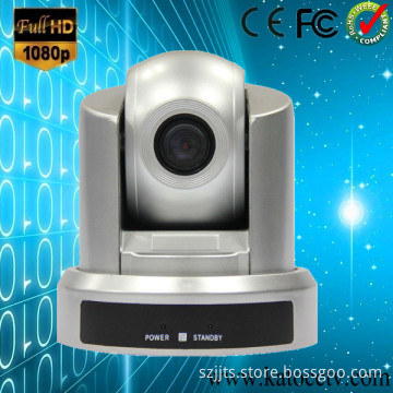 720p 2 Megapixels 10X Optical Zoom USB2.0 Plug and Play HD PTZ Video Conference Camera